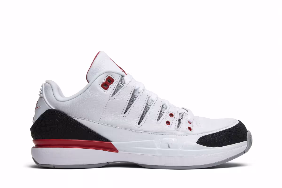 Nike Zoom Vapor Tour AJ3 Fire Red, view 2
