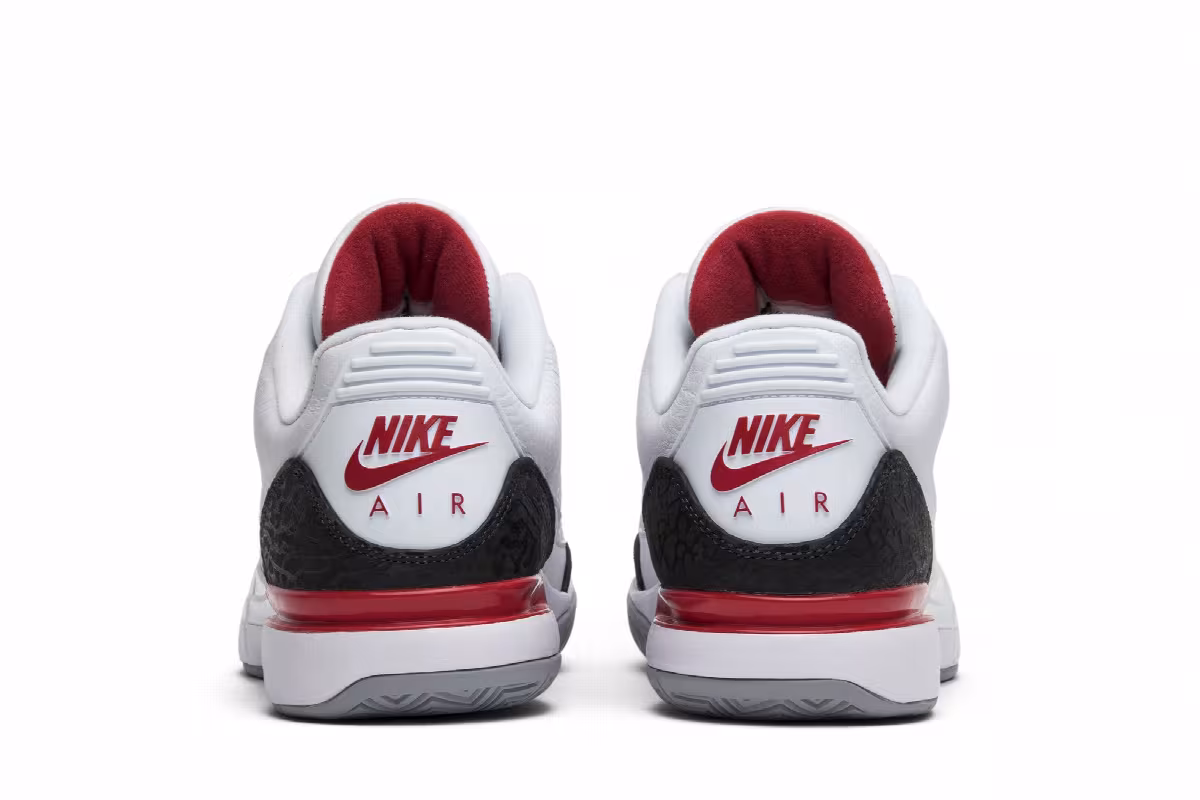 Nike Zoom Vapor Tour AJ3 Fire Red, view 7