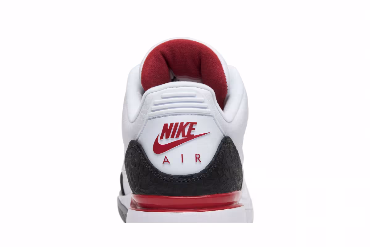 Nike Zoom Vapor Tour AJ3 Fire Red, view 8
