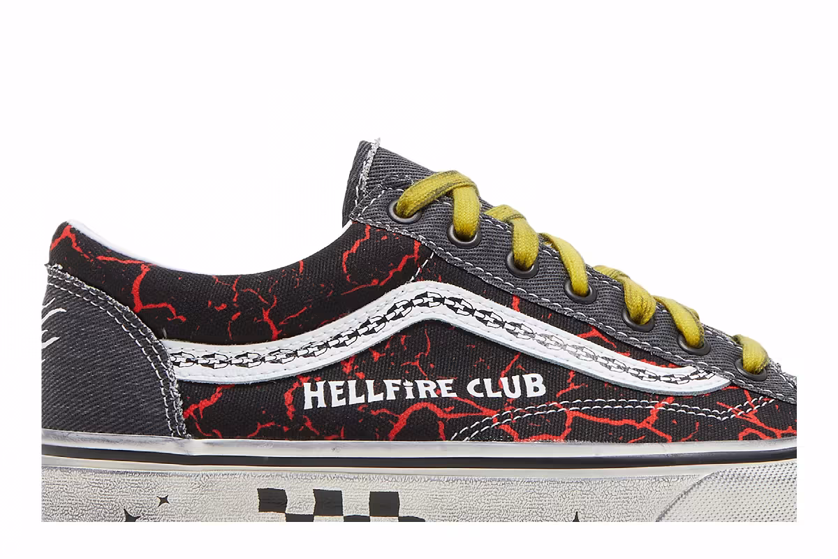 Stranger Things x Vans Style 36 Hellfire Club, view 3