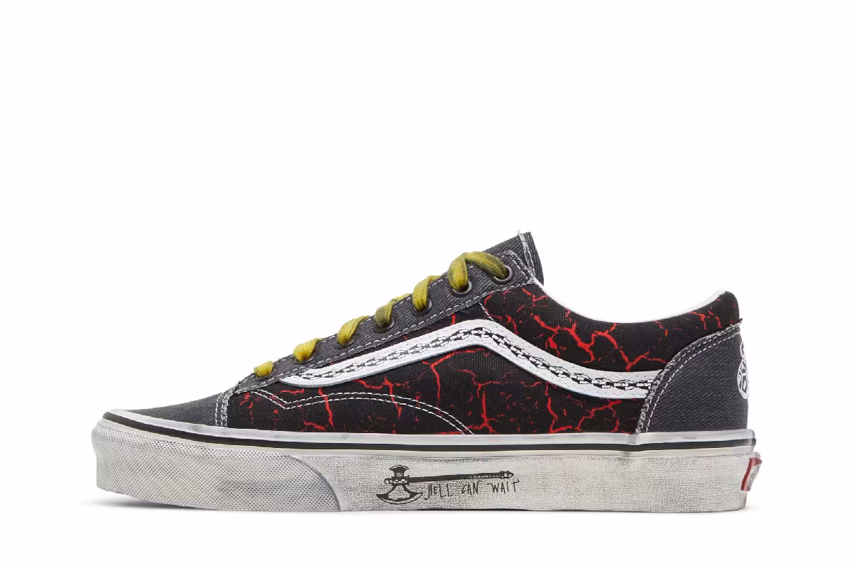 Stranger Things x Vans Style 36 Hellfire Club, view 4