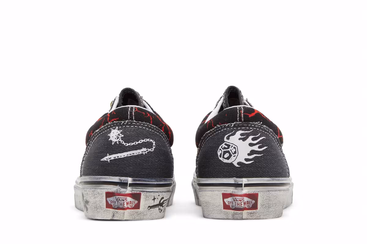 Stranger Things x Vans Style 36 Hellfire Club, view 7