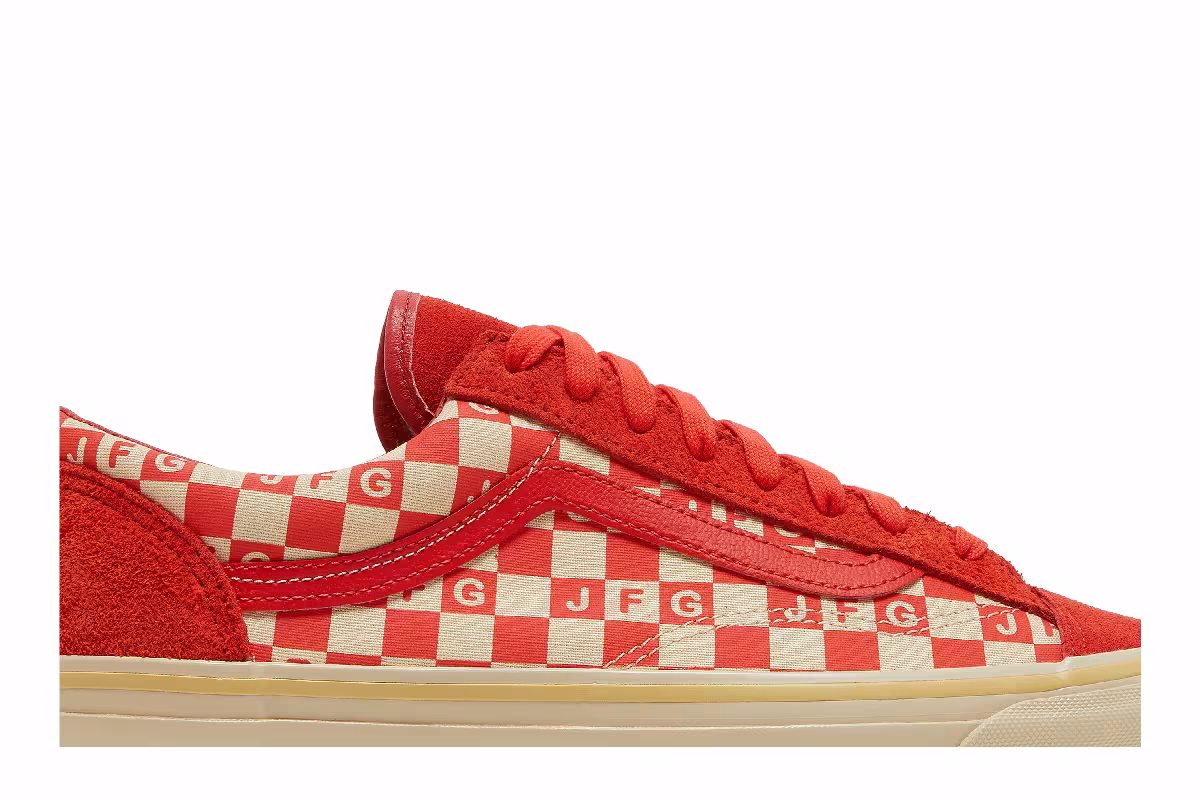 Joe Freshgoods x Vans OG Style 36 LX Honeymoon Stage - Red, view 3
