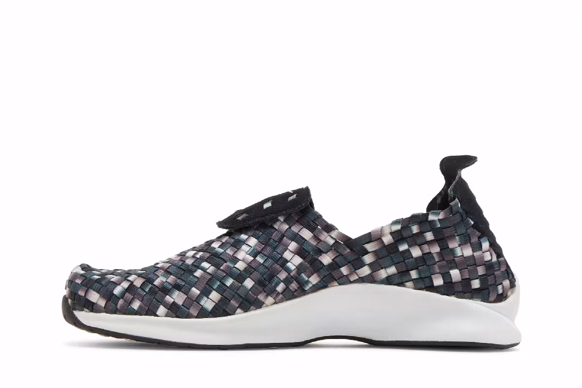 Nike Air Woven Premium Black White, view 4