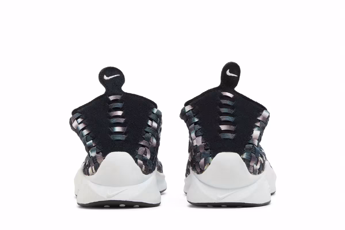 Nike Air Woven Premium Black White, view 7