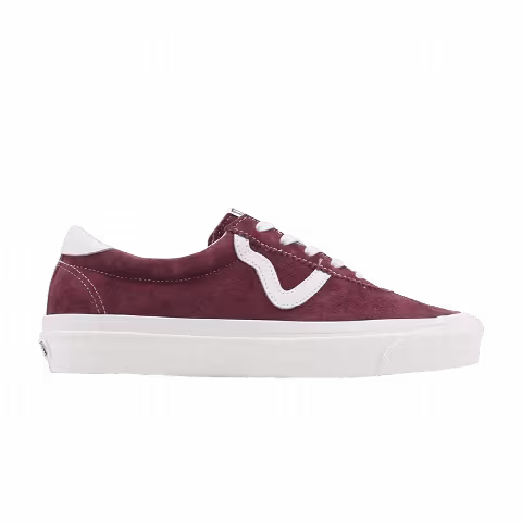 Vans Style 73 DX 'Pig Suede - Burgundy White'