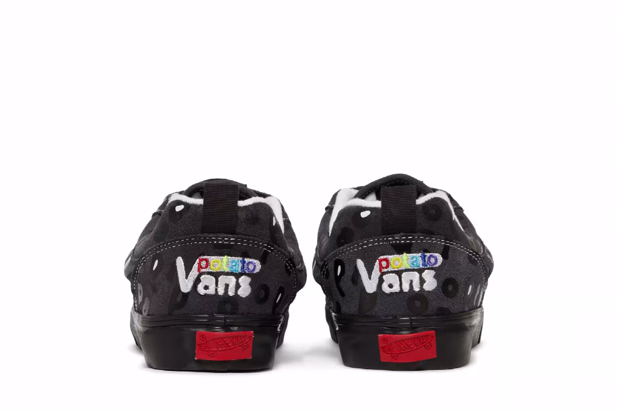 Vans Imran Potato x Knu-Skool VR3 LX Leopard - Asphalt, view 7