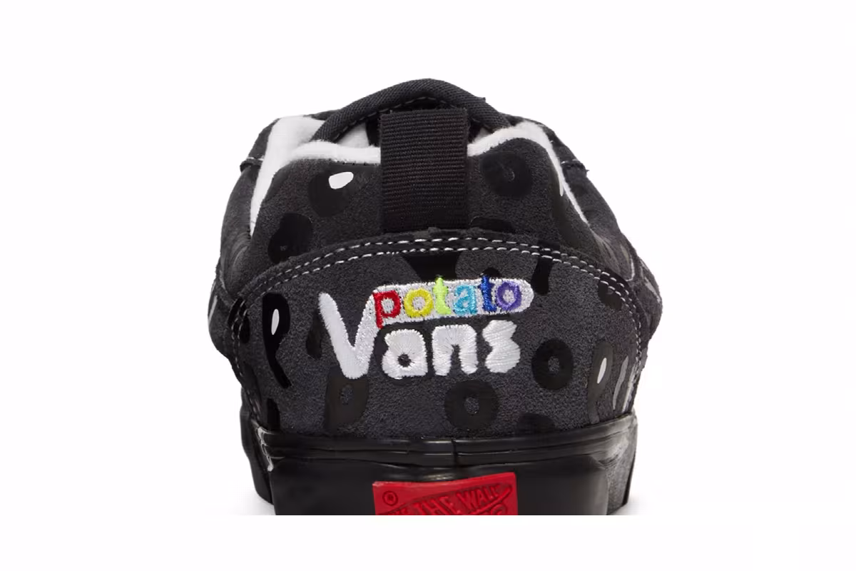 Vans Imran Potato x Knu-Skool VR3 LX Leopard - Asphalt, view 8