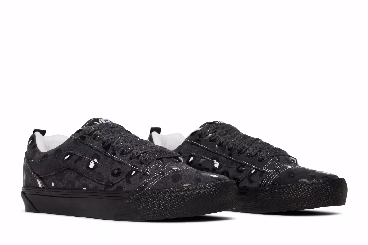 Vans Imran Potato x Knu-Skool VR3 LX Leopard - Asphalt, view 9
