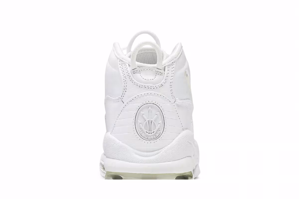 Nike Air Max Uptempo Triple White, view 8