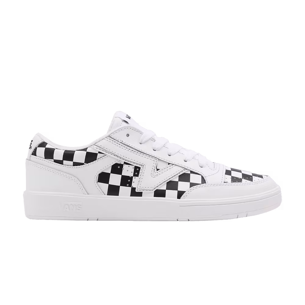 Vans Lowland CC Checkerboard - White Black