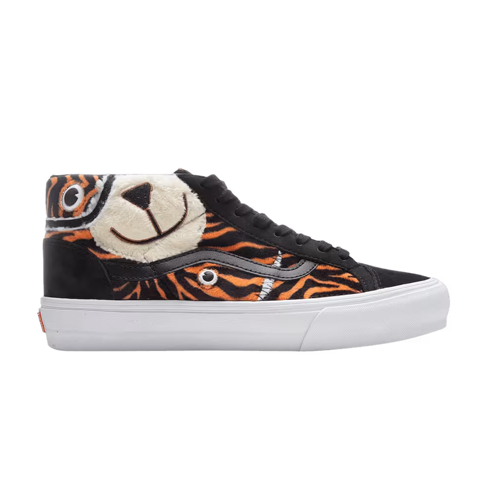 Vans Mid Zoo Skool VLT LX Unstuffed Animal - Tiger