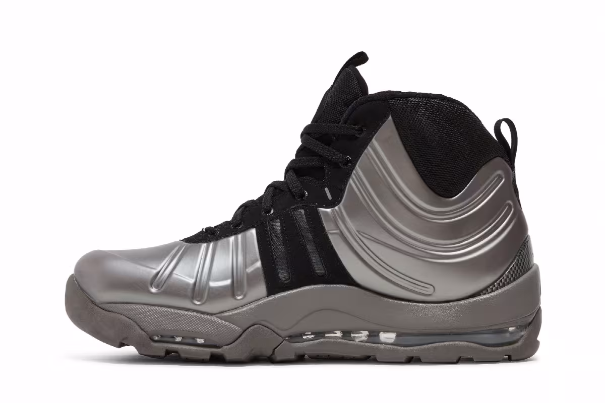 Nike Air Bakin Posit Metallic Pewter, view 4