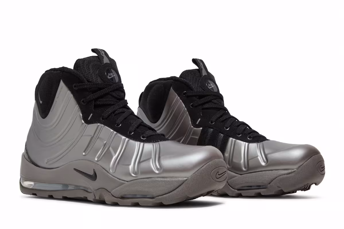 Nike Air Bakin Posit Metallic Pewter, view 9
