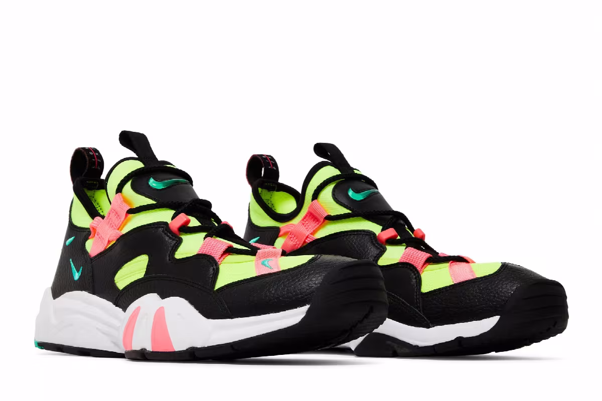 Nike Air Scream LWP Black Menta Pink, view 9