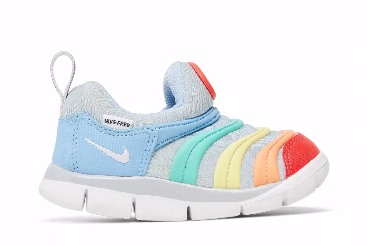 Nike Dynamo Free TD Rainbow, view 2