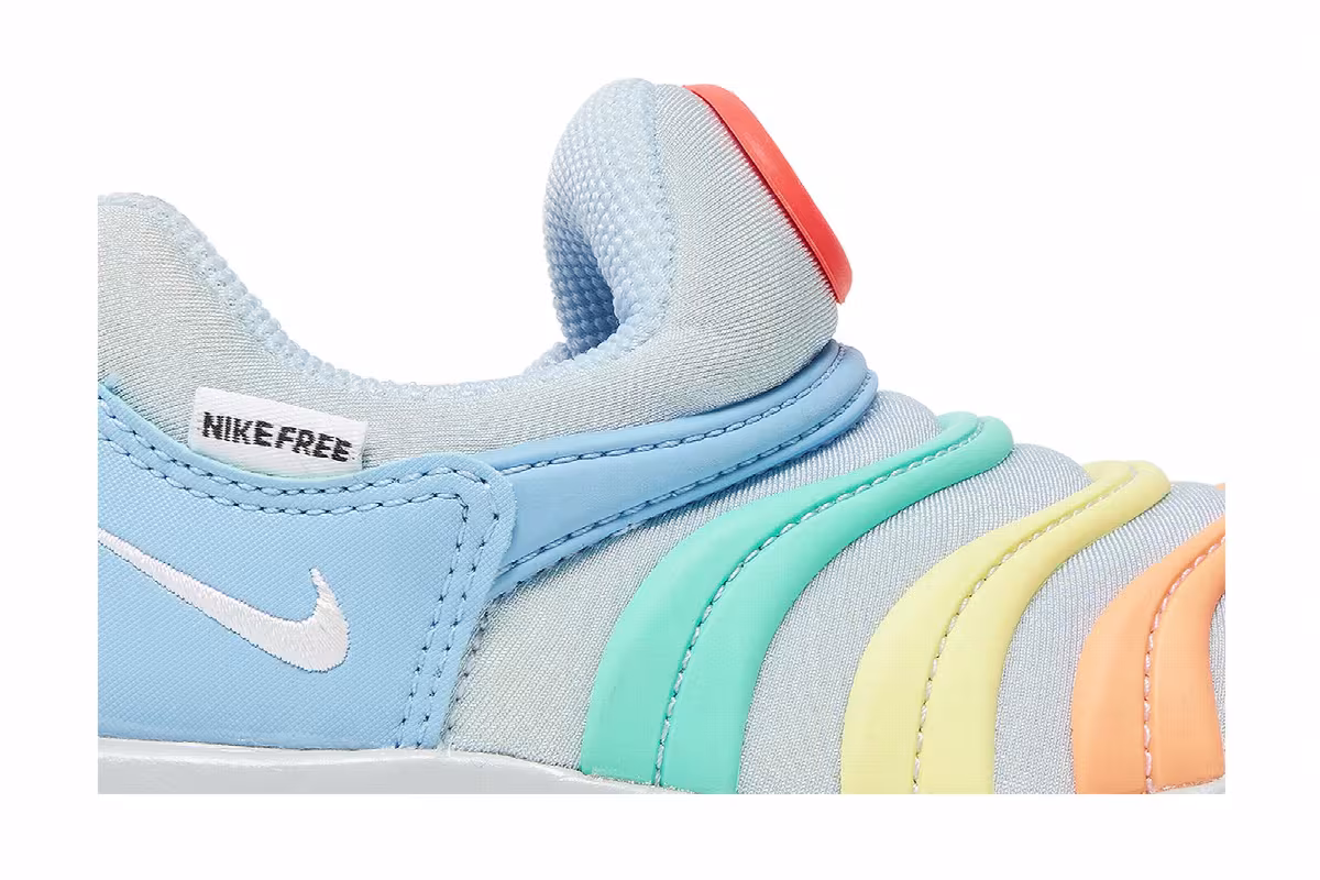Nike Dynamo Free TD Rainbow, view 3
