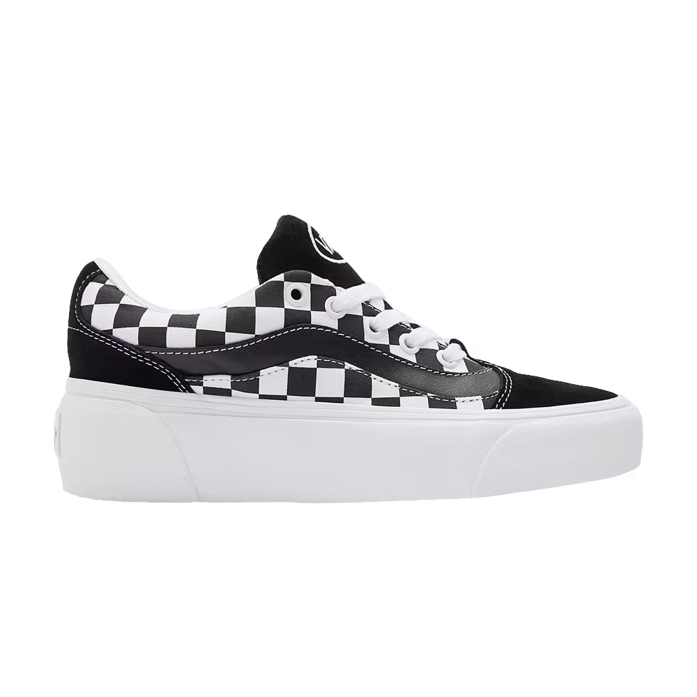 Vans Shape Ni Checkerboard - Black Metallic