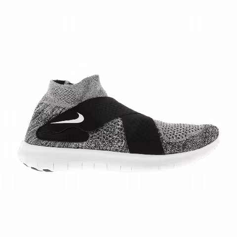 Nike Free Run Motion Flyknit 2017 'Black White'