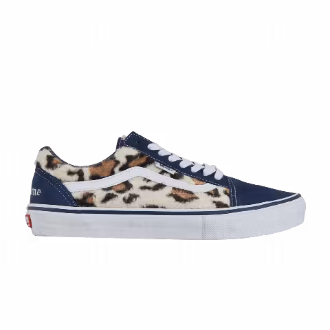Supreme x Vans Skate Old Skool 'Leopard Pack - Navy'