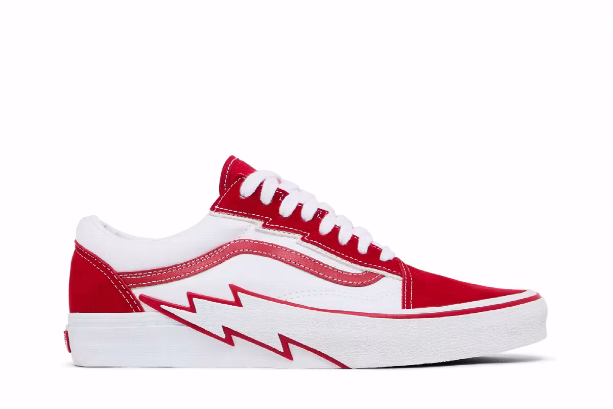 Vans Old Skool Bolt - Red, view 2