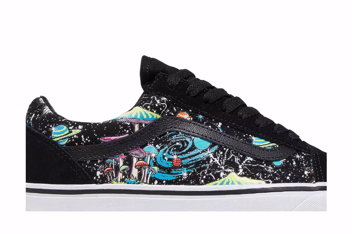 Vans Old Skool Glow In The Dark - Psychedelic Space, view 3