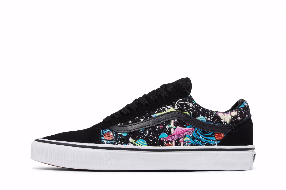 Vans Old Skool Glow In The Dark - Psychedelic Space, view 4