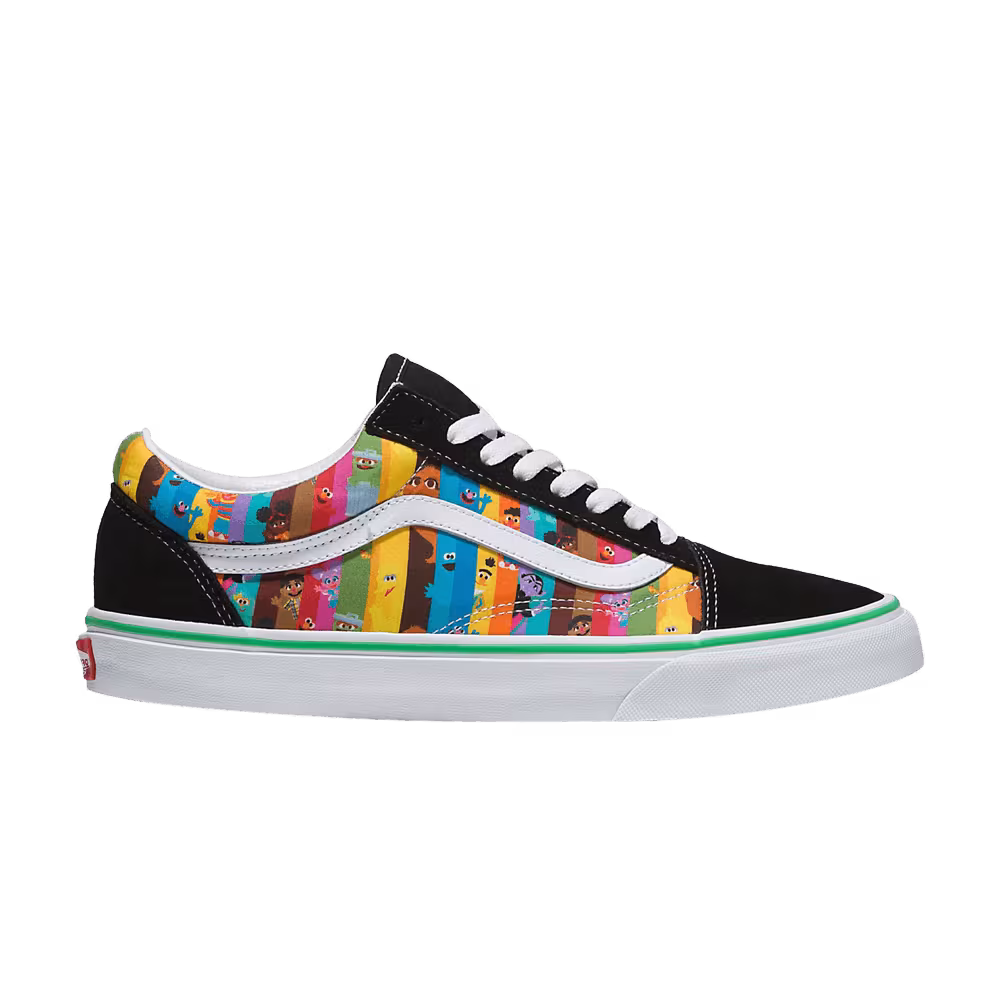 Sesame Street x Vans Old Skool Rainbow Stripes
