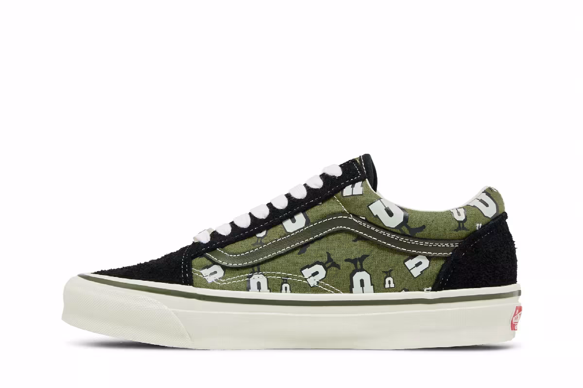 Undefeated x Vans OG Old Skool LX U-Man - Grasshopper, view 4