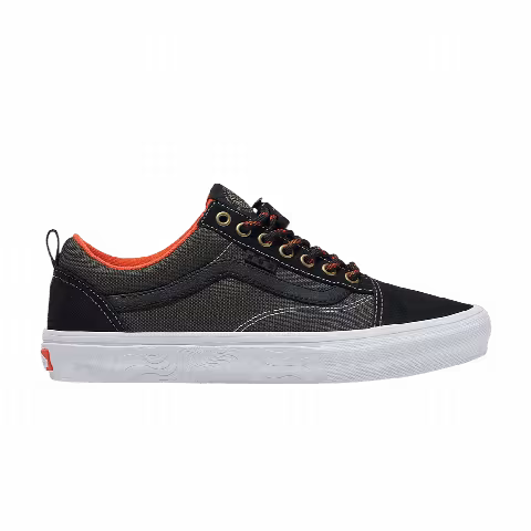Spitfire Wheels x Vans Skate Old Skool 'Black Flame'