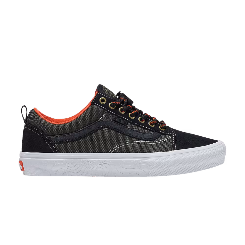 Spitfire Wheels x Vans Skate Old Skool Black Flame