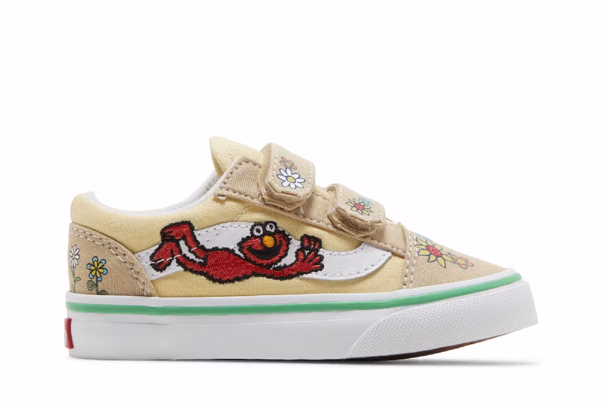 Sesame Street x Vans Old Skool V Toddler Elmo, view 2