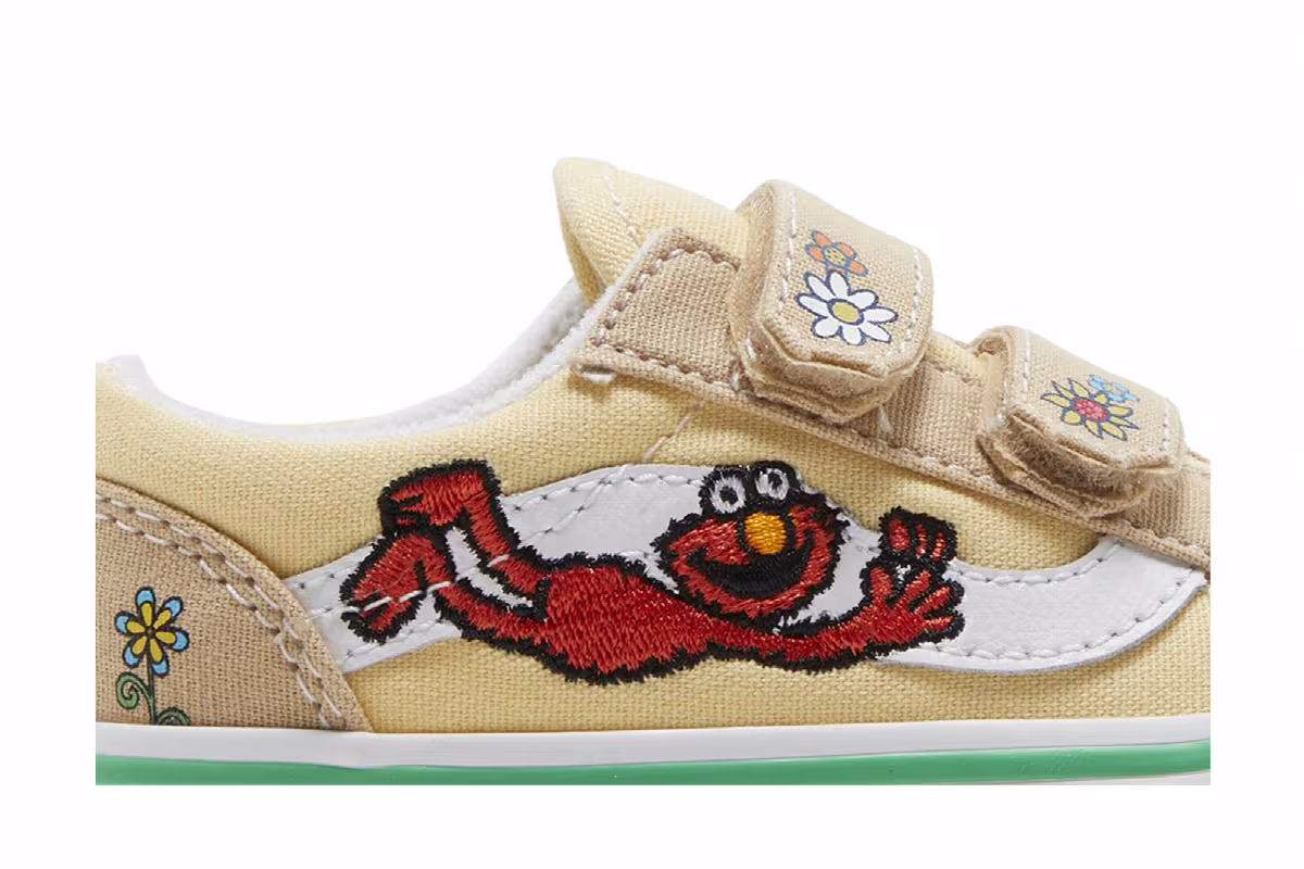 Sesame Street x Vans Old Skool V Toddler Elmo, view 3