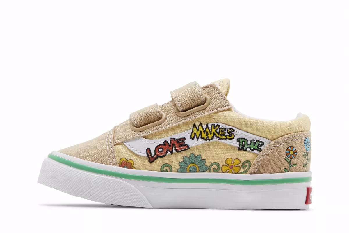 Sesame Street x Vans Old Skool V Toddler Elmo, view 4