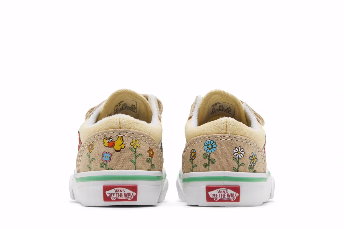 Sesame Street x Vans Old Skool V Toddler Elmo, view 7
