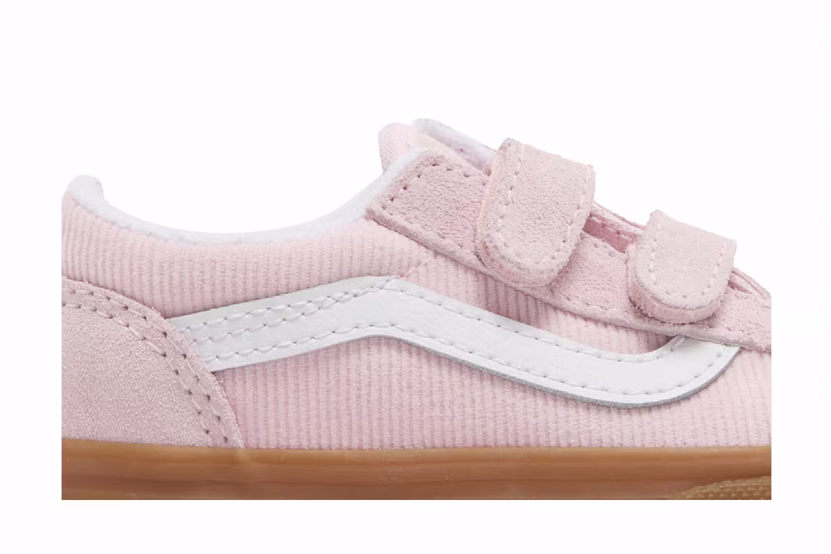 Vans Old Skool V Toddler Pop Pink Gum, view 3