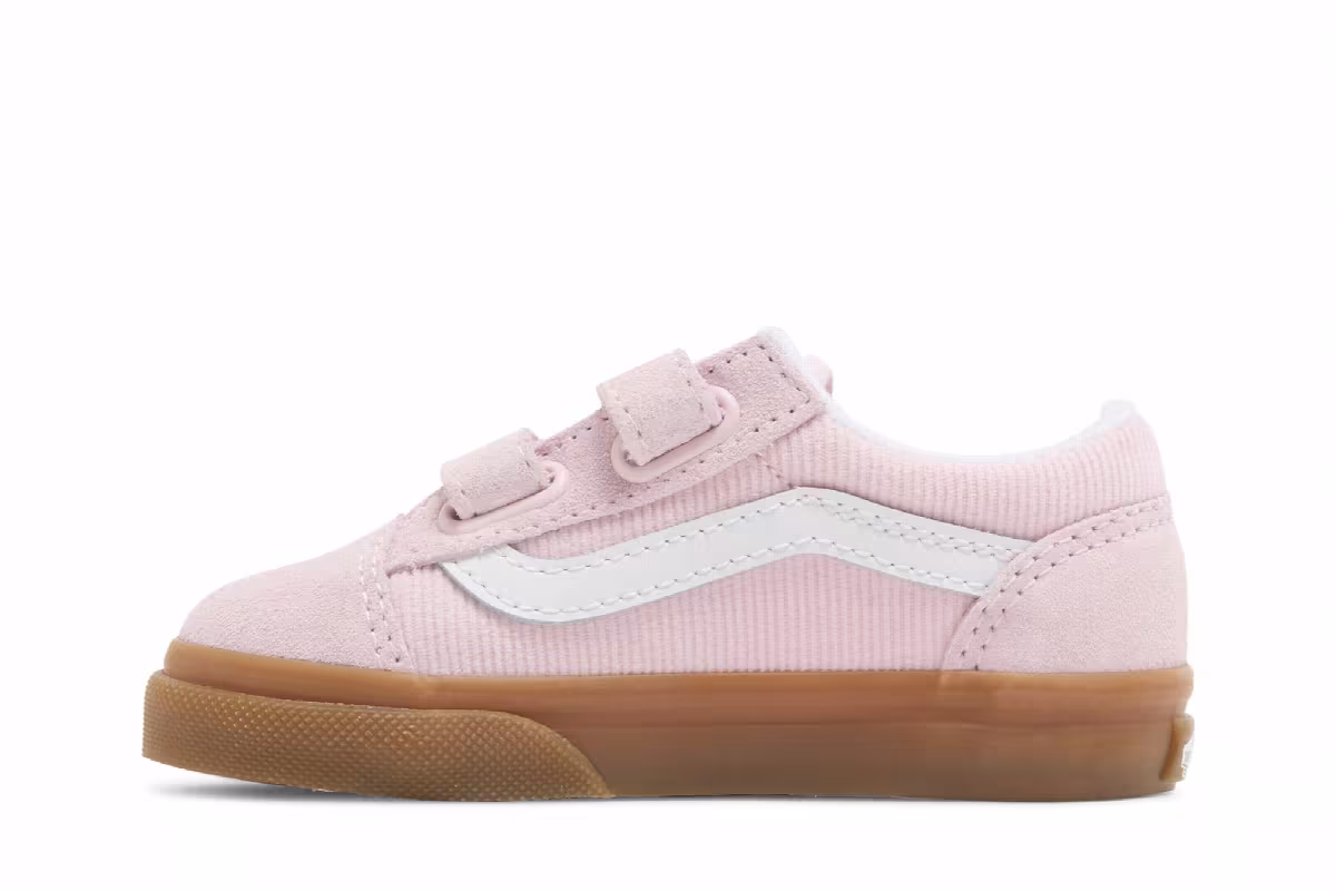 Vans Old Skool V Toddler Pop Pink Gum, view 4
