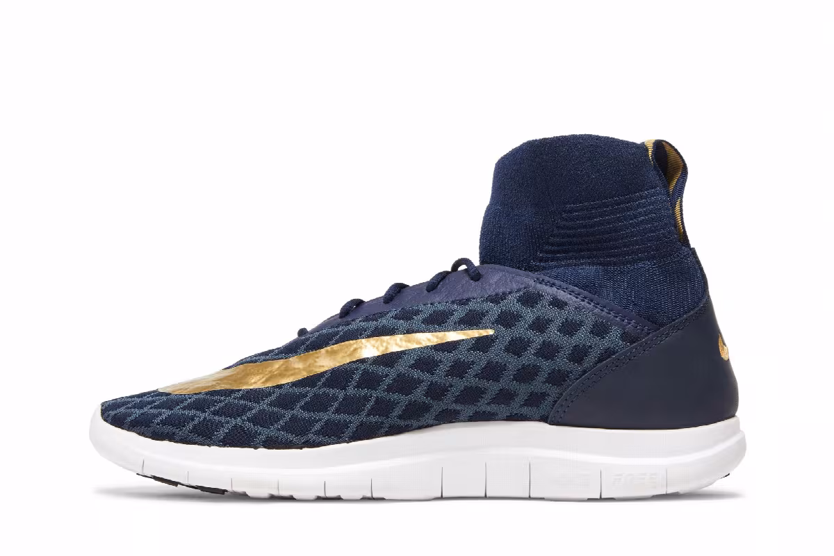 Nike Free Hypervenom 3 FC College Navy, view 4