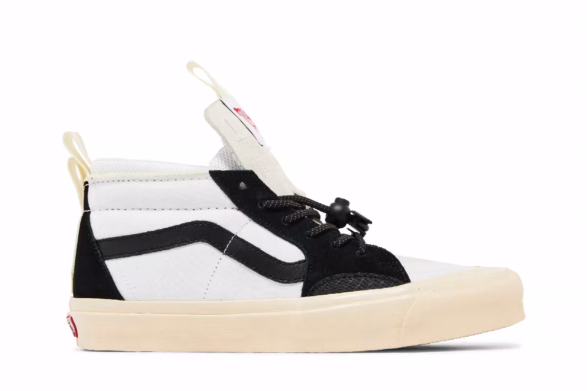 Advisory Board Crystals x Vans Sk8-Hi EXT Black White, view 2