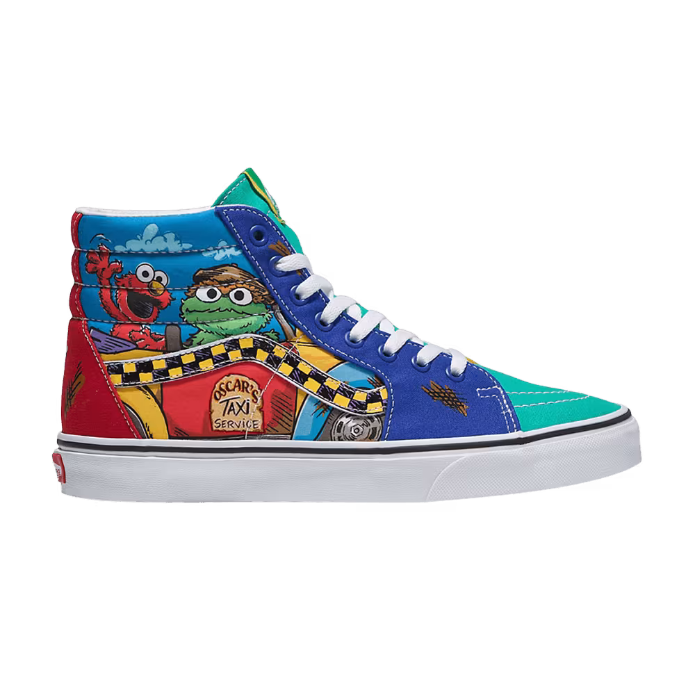 Sesame Street x Vans Sk8-Hi Oscar's Taxi Service