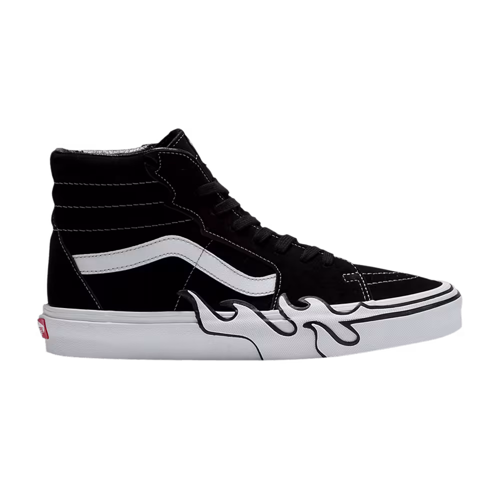 Vans Sk8-Hi Flame - Black