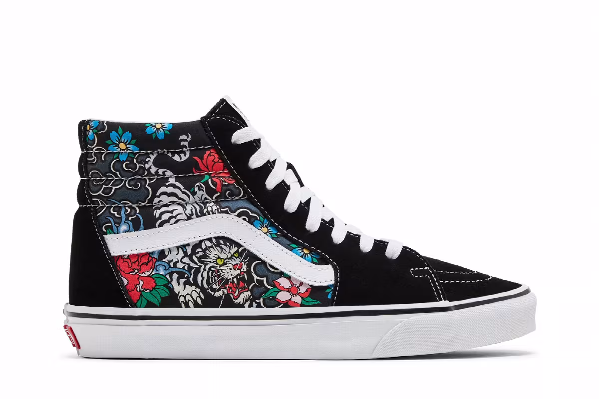 Vans Sk8-Hi Tiger Floral, view 2