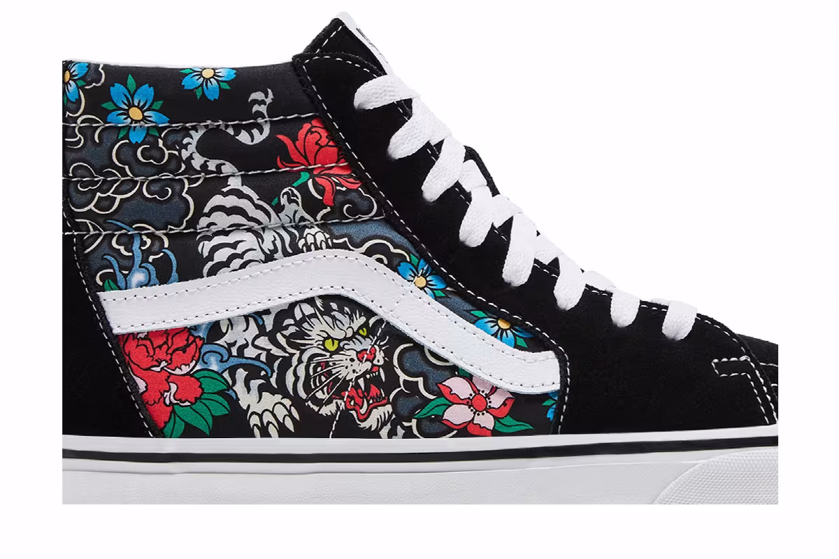 Vans Sk8-Hi Tiger Floral, view 3