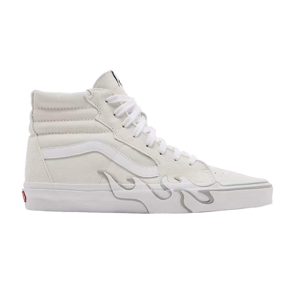 Vans Sk8-Hi Flame - White