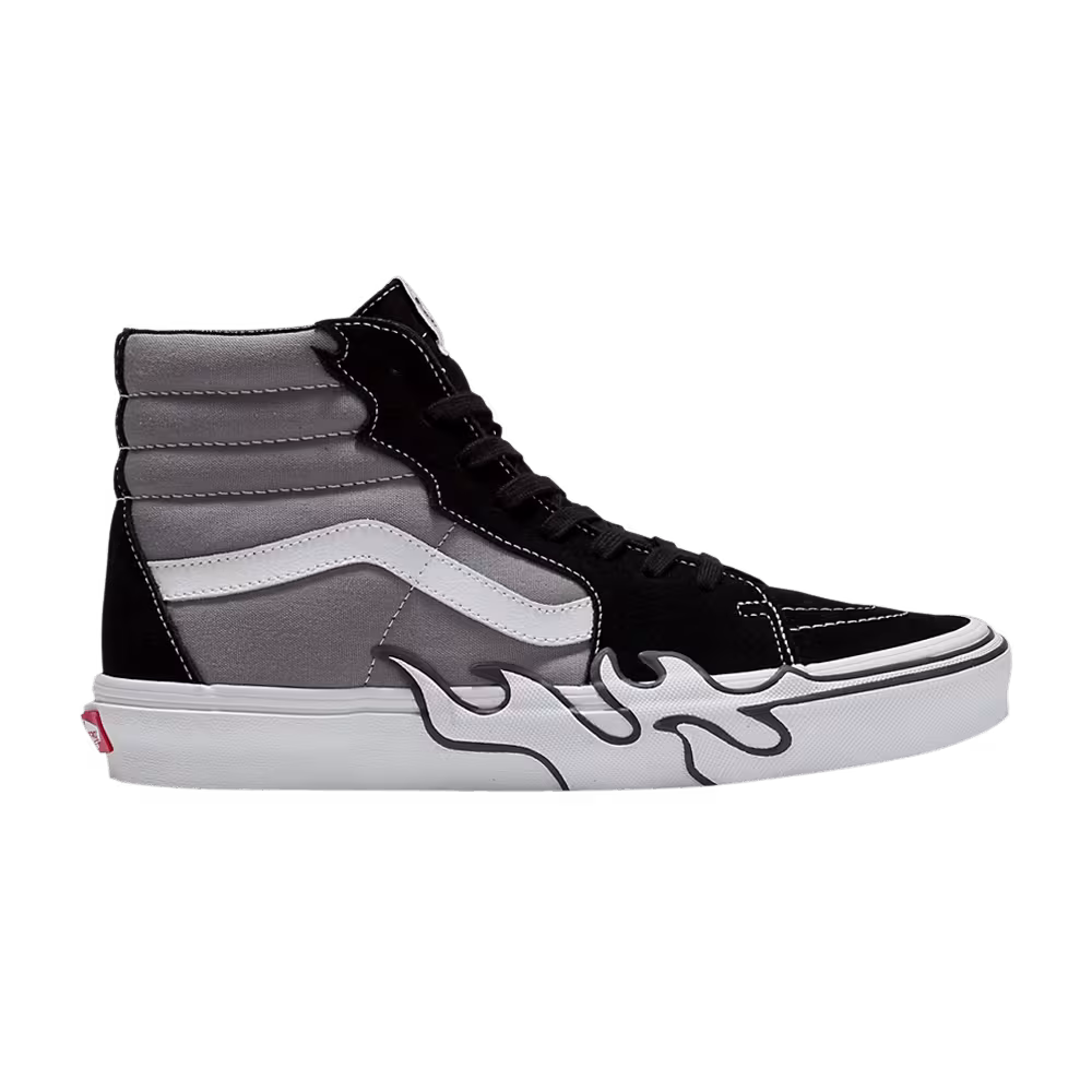 Vans Sk8-Hi Flame - Grey