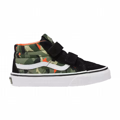 Vans Sk8-Mid Reissue V Kids 'Geo Camo Black'