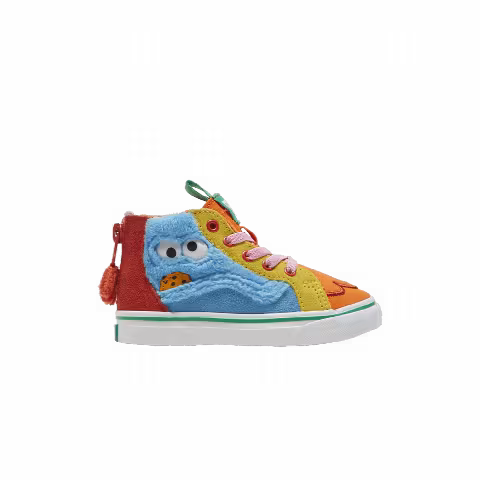 Sesame Street x Vans Sk8-Hi Zip Toddler 'Cookie Monster'