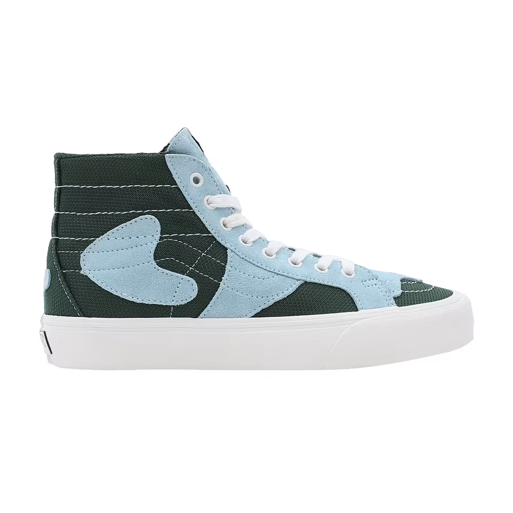 Vans Sk8-Hi WP VR3 LX Patchwork - Green Blue
