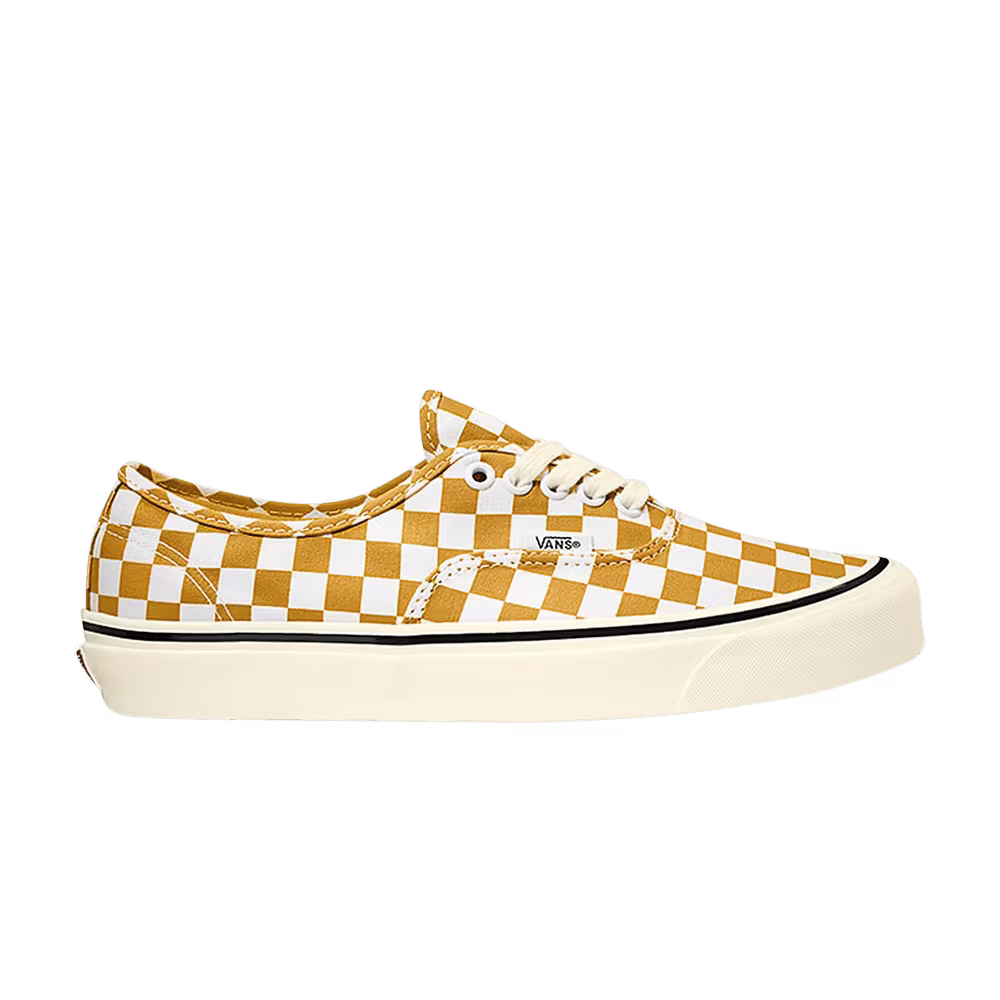 Vans Authentic 44 DX Checkerboard - Honey Yellow