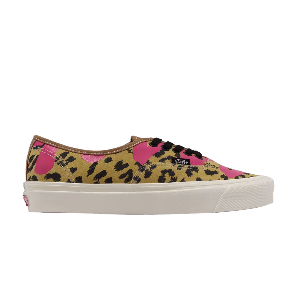 Alva x Vans Authentic 44 DX Leopard Brown